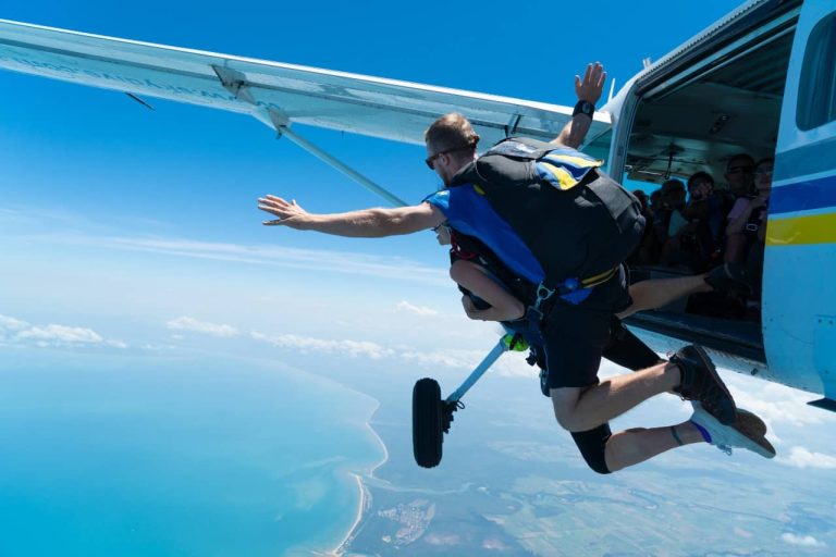 jumping-from-the-plane-tandem-skydive-where-to-do-australia-mission-beach