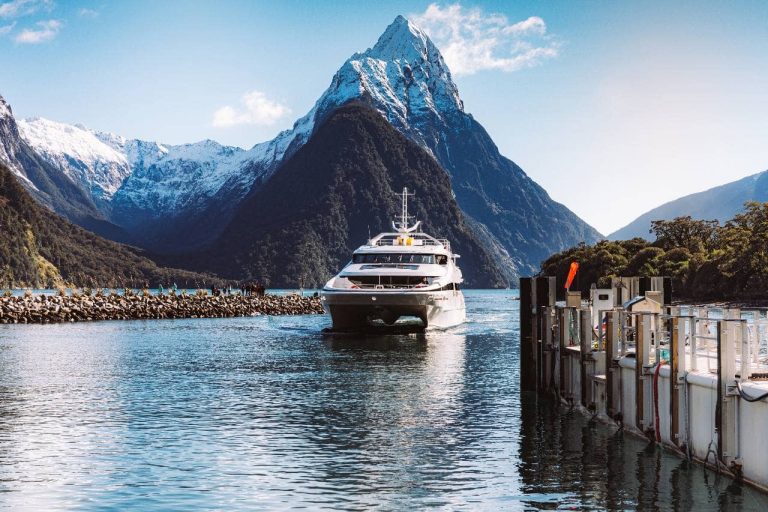 catamaran-cruise-sounds-milford-self-drive-from queenstwon