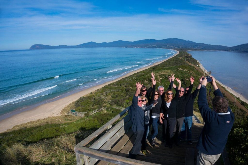 The-Neck-and-Truganini-Lookout-bruny-island-lookout-point-ferry-tour-1-day-what-to-do