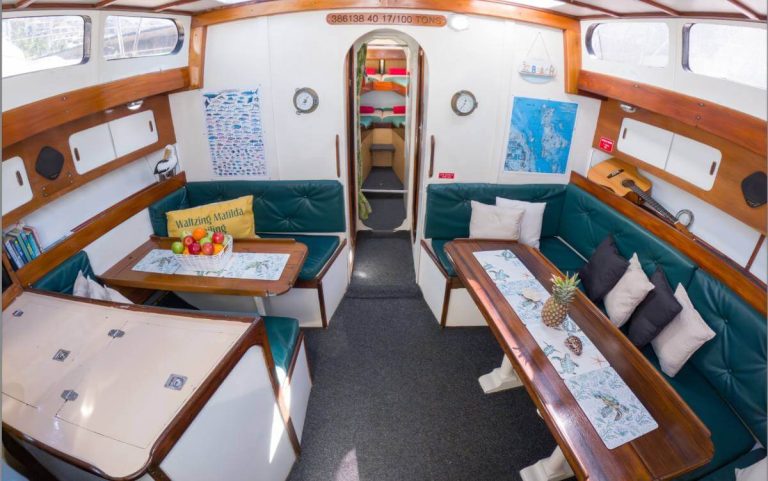 waltzing-matilda-whitsundays-sailing-trip-inside-beds-common-area